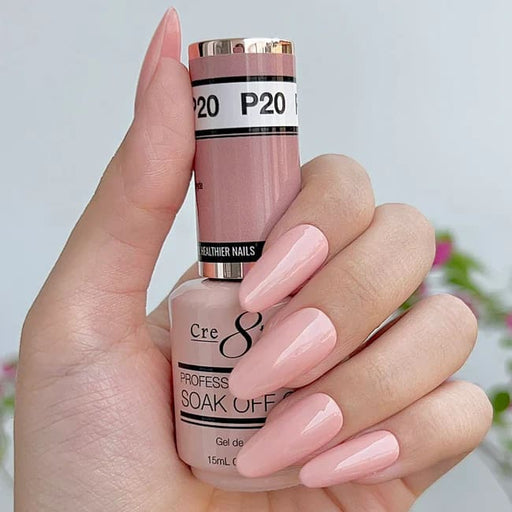 Cre8tion Gel P20 Pink French Collection 0.5oz OceanNailSupply
