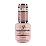 Cre8tion Gel P21 Pink French Collection 0.5oz OceanNailSupply