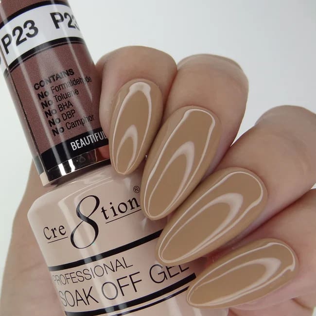 Cre8tion Gel P23 Pink French Collection 0.5oz OceanNailSupply