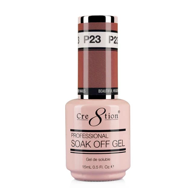 Cre8tion Gel P23 Pink French Collection 0.5oz OceanNailSupply