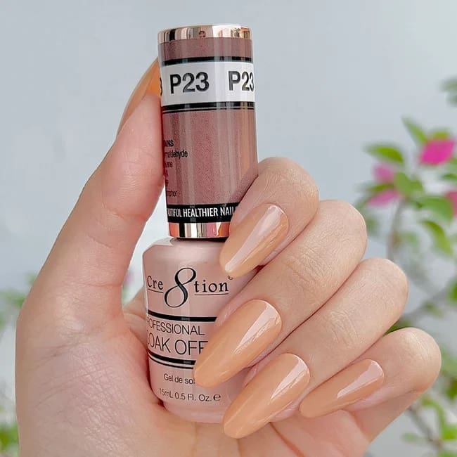 Cre8tion Gel P23 Pink French Collection 0.5oz OceanNailSupply