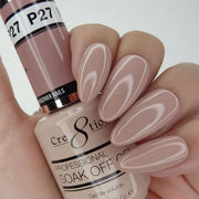 Cre8tion Gel P27 Pink French Collection 0.5oz OceanNailSupply