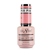 Cre8tion Gel P28 Pink French Collection 0.5oz OceanNailSupply