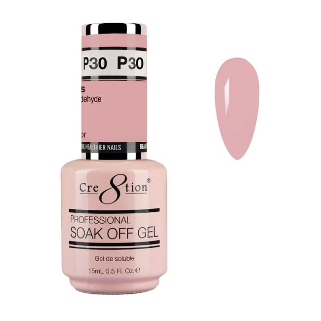 Cre8tion Gel P30 Pink French Collection 0.5oz OceanNailSupply