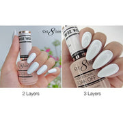 Cre8tion Gel W02 Cold White French Collection 0.5oz OceanNailSupply