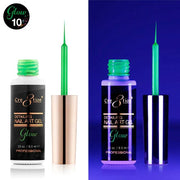 Cre8tion Glow in the Dark Detailing Gel 0.25oz - Full set 12 colors - OceanNailSupply