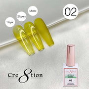 Cre8tion Jewel Collection - G02 (Yellow Jelly) - OceanNailSupply