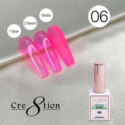 Cre8tion Jewel Collection - G06 (Pink Jelly) - OceanNailSupply