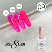 Cre8tion Jewel Collection - G09 (Pink Jelly) - OceanNailSupply