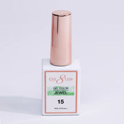 Cre8tion Jewel Collection - G15 (Red Jelly) - OceanNailSupply
