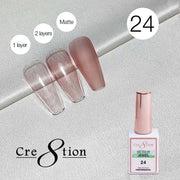 Cre8tion Jewel Collection - G24 (Dusty Rose Jelly) - OceanNailSupply