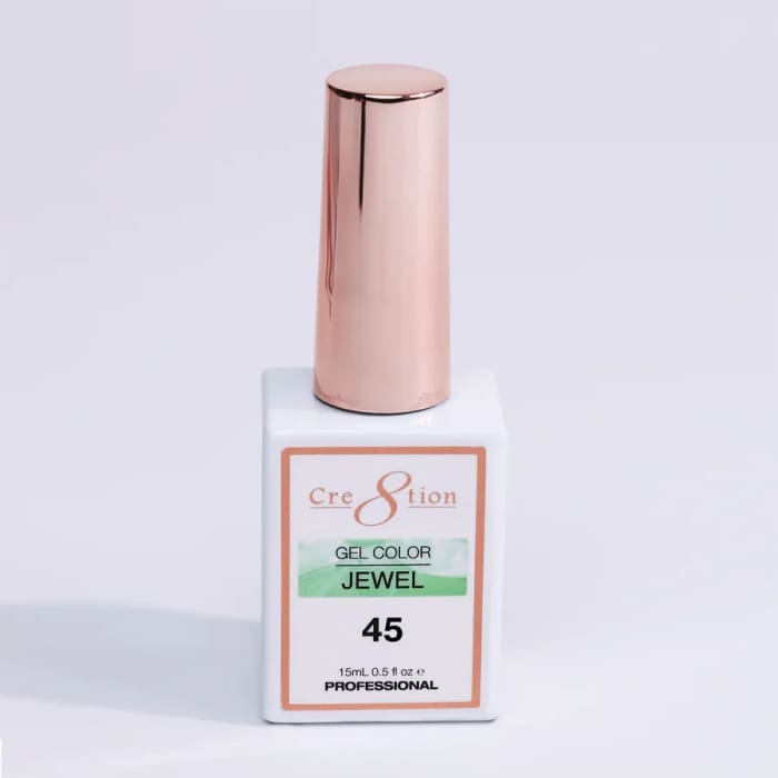 Cre8tion Jewel Collection - G45 (Orange Jelly) - OceanNailSupply