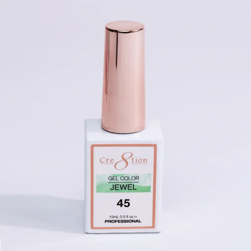 Cre8tion Jewel Collection - G45 (Orange Jelly) - OceanNailSupply