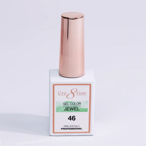 Cre8tion Jewel Collection - G46 (Brown Jelly) - OceanNailSupply