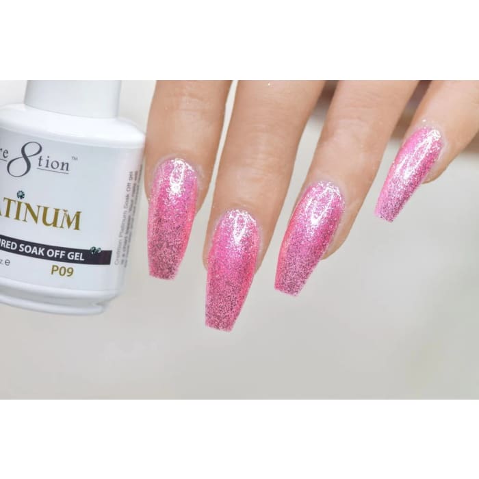 CRE8TION PLATINUM GEL P09 0.5OZ - OceanNailSupply