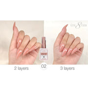 Cre8tion Rubber/ Flexibility Base Gel 0.5oz 02 - OceanNailSupply