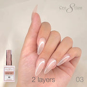 Cre8tion Rubber/ Flexibility Base Gel 0.5oz 03 - OceanNailSupply