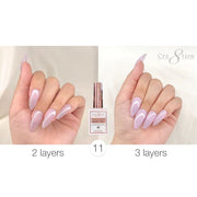 Cre8tion Rubber/ Flexibility Base Gel 0.5oz 11 - OceanNailSupply