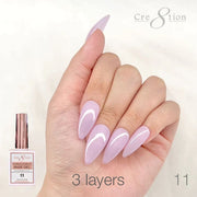 Cre8tion Rubber/ Flexibility Base Gel 0.5oz 11 - OceanNailSupply