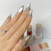 Cre8tion Silver Cat Eye Soak Off Gel 0.5oz CE Silver - OceanNailSupply