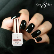 Cre8tion Soak Off Gel - Super Black - OceanNailSupply