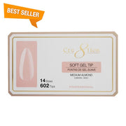 CRE8TION SOFT GEL TIP - ALMOND - OceanNailSupply