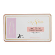CRE8TION SOFT GEL TIP - STILETTO - OceanNailSupply