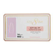 CRE8TION SOFT GEL TIP - STILETTO - OceanNailSupply
