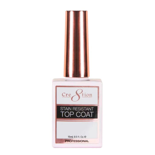 Cre8tion Stain Resistant Top Coat Gel 0.5oz - OceanNailSupply
