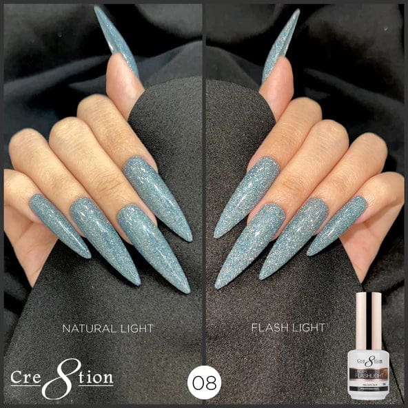 Cre8tion Under Flashlight Collection 0.5oz 08 - OceanNailSupply