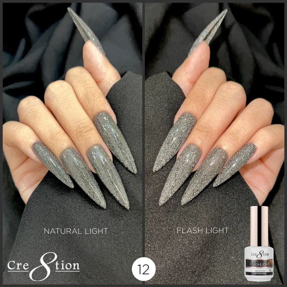 Cre8tion Under Flashlight Collection 0.5oz 12 - OceanNailSupply