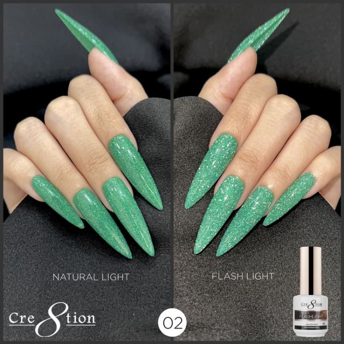 Cre8tion Under Flashlight Collection 0.5oz - 2 - OceanNailSupply