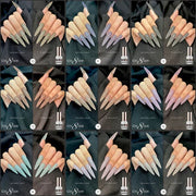 Cre8tion Under Flashlight Collection 0.5oz - Full Set 36 Colors W/ 1 Color Chart - OceanNailSupply