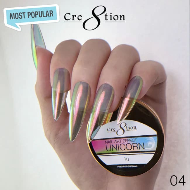 Cre8tion Unicorn Nail Art Effect - #04 (1g) - OceanNailSupply