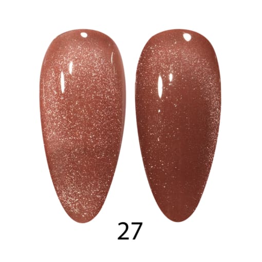 DC 9D CAT EYE - Creamy #27 – Cocoa Whiskers - OceanNailSupply