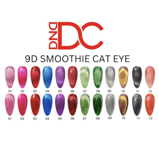 DC 9D CAT EYE - Smoothie #04 – Galactic Sapphire — OceanNailSupply