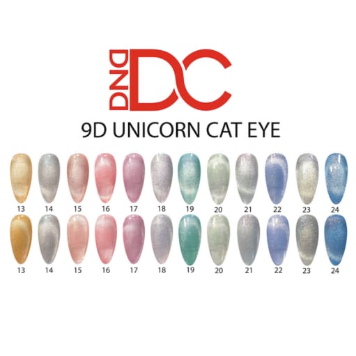 DC 9D CAT EYE - Unicorn #15- Conch Shell - OceanNailSupply