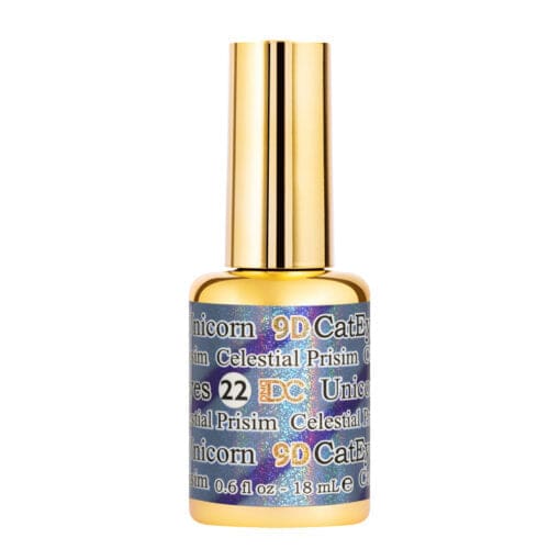 DC 9D CAT EYE - Unicorn #22- Celestial Prism — OceanNailSupply