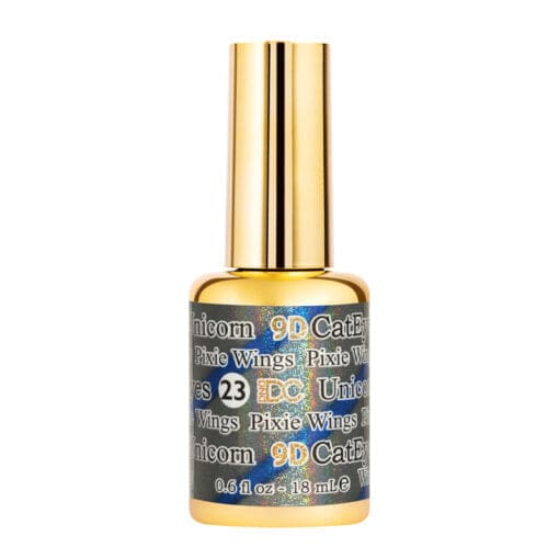 DC 9D CAT EYE - Unicorn #23- Pixie Wings - OceanNailSupply