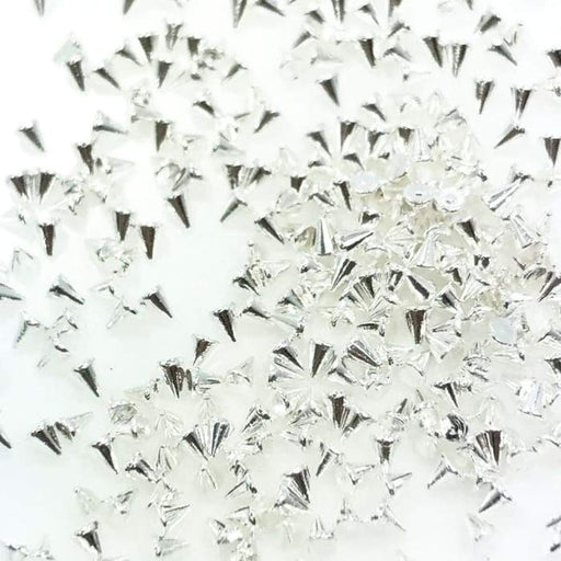 Decoration - Spike Silver - Oceannailsupply