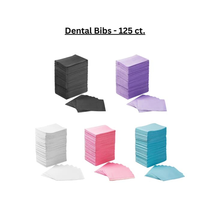 Dental Bibs 125 ct. OceanNailSupply