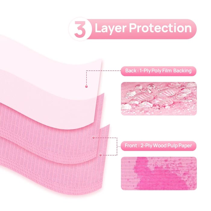 Dental Bibs 125 ct. OceanNailSupply