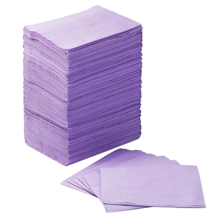 Dental Bibs 125 ct. OceanNailSupply