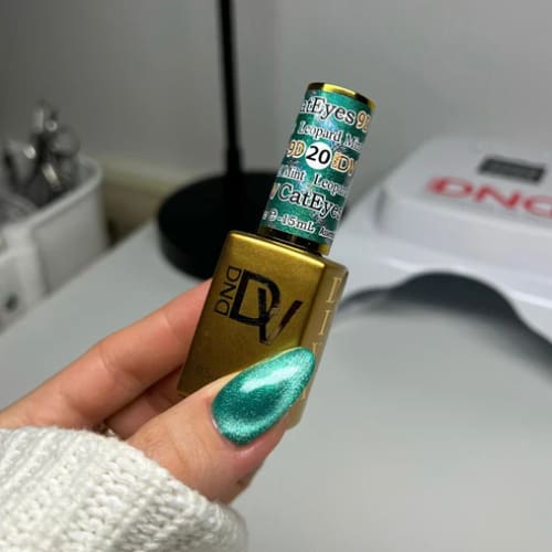 DIVA 9D Cat Eye Candy #20 - Leopard Mint - OceanNailSupply