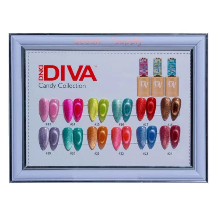 DIVA 9D Cat Eye Candy #22 - Jelly Belly Rubs - OceanNailSupply