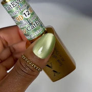 DIVA 9D Cat Eye Glassball #12 - Leafy Prowl - OceanNailSupply