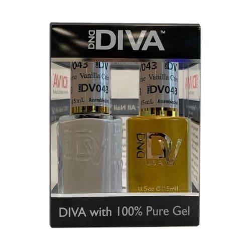 DIVA Matching Duo - 043 Vanilla Creme OceanNailSupply