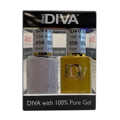 DIVA Matching Duo - 056 Snow Lilac OceanNailSupply