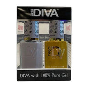DIVA Matching Duo - 058 Gray Meets Purple OceanNailSupply