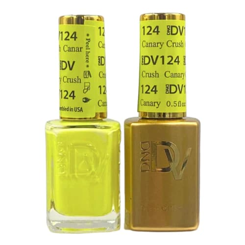 DIVA Matching Duo - 124 Canary Crush OceanNailSupply
